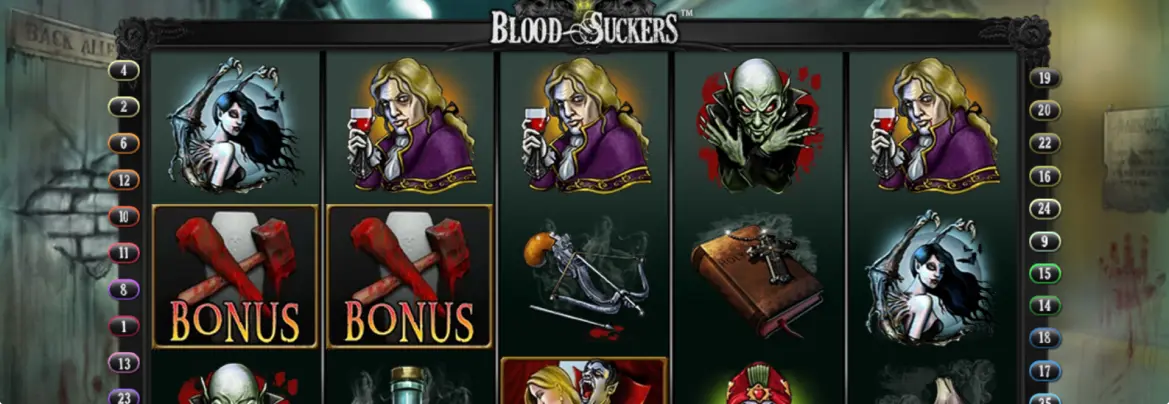Blood Suckers slot RTP and low-volatility gameplay overview